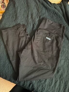 Med Couture Maternity Scrubs Black Pants